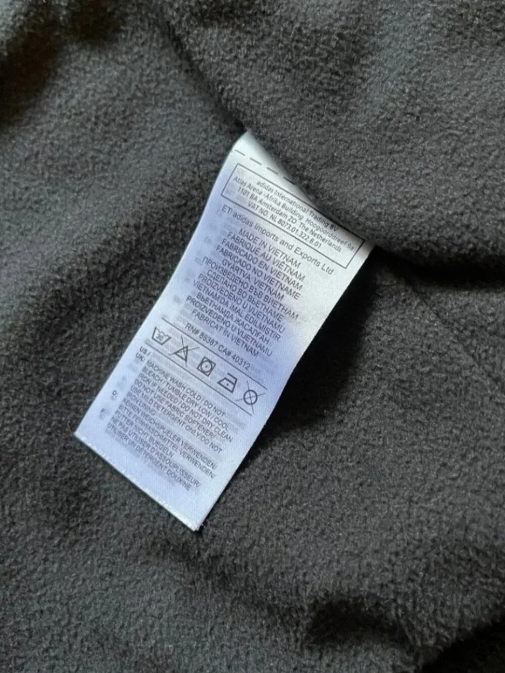 Adidas 3 Gold stripes windbreakers jacket M